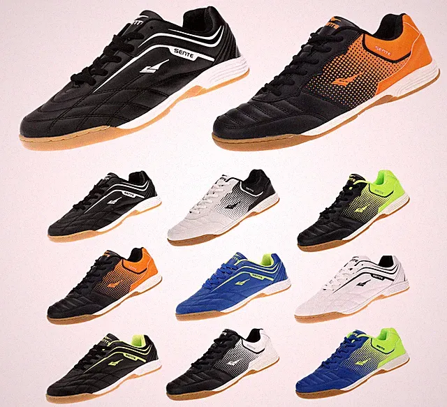 Hallenschuhe Turnschuhe Indoor Schuhe Sportschuhe Schwarz Weiß Schnürschuhe Neu