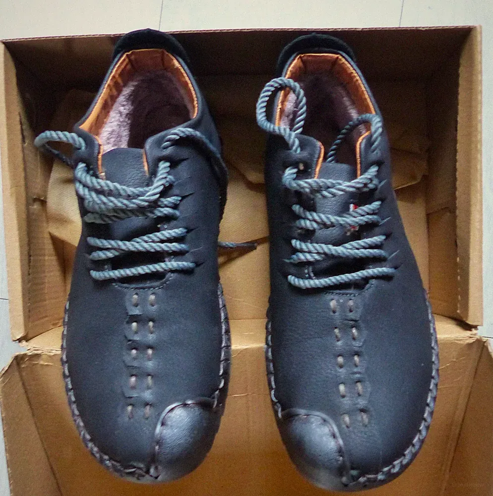 Handgefertigt Schuhe Herren Handgefertigt Mokkasin Gr. 43 Neu OV