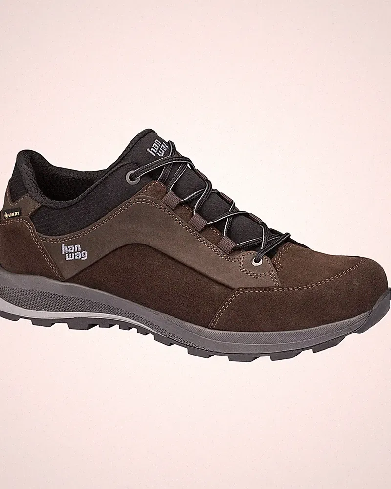 Hanwag Halbschuh Banks Low GTX Leder Wander- & Trekkingschuhe Herren NEU