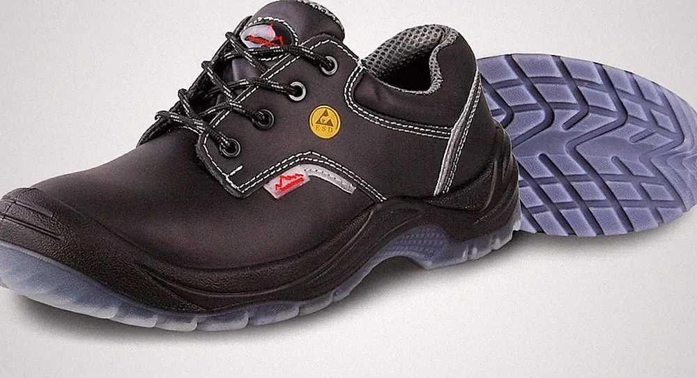 Hase Coruna ESD S3 Sicherheitshalbschuh Rindleder rutschhemmende Sohle Gr 36-48