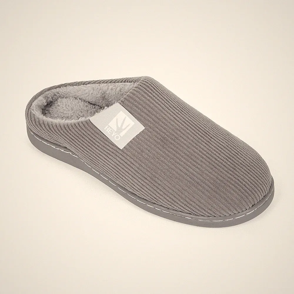 Hausschuhe Damen Herren Pantoletten Pantoffeln Memory-Foam gefütterte Slippers