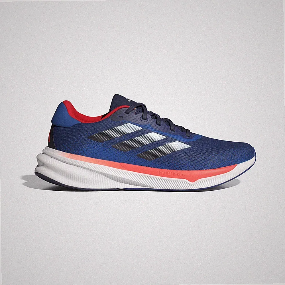 HERREN ADIDAS SUPERNOVA STRIDE LAUFSCHUHE - ALLE UK-GRÖßEN - BLAU - ID3691 - NEU.
