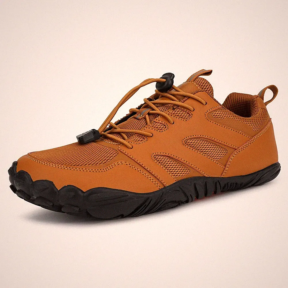 Herren Barfußschuhe Breite Barfussschuhe Traillaufschuhe Leicht Zehenschuh