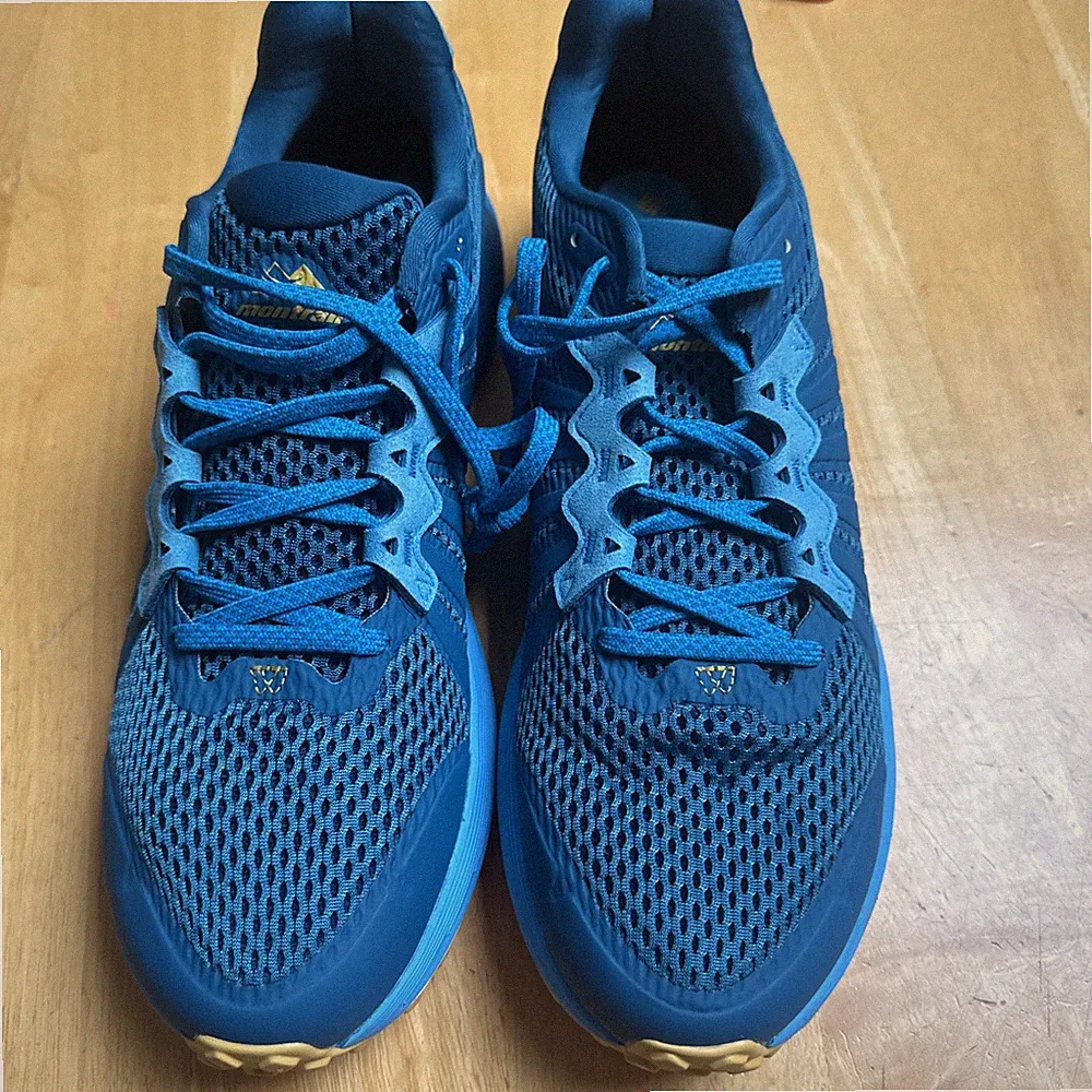Herren Columbia Montrail FKT Trail Laufschuhe (brandneu) blau Größe 10 UK