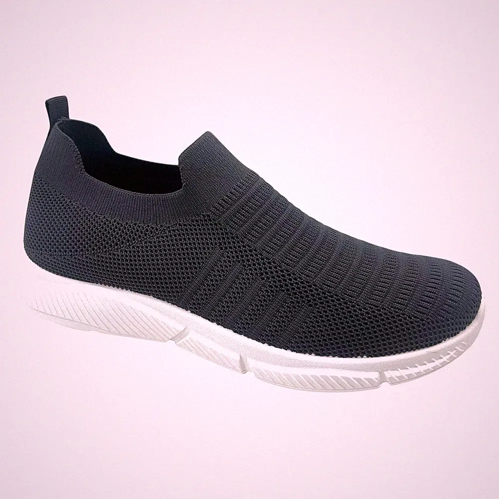 HERREN COMFORT WALK RUNNING SLIPPER PUMPS SPORT FREIZEIT LEICHT SNEAKER SCHUHE