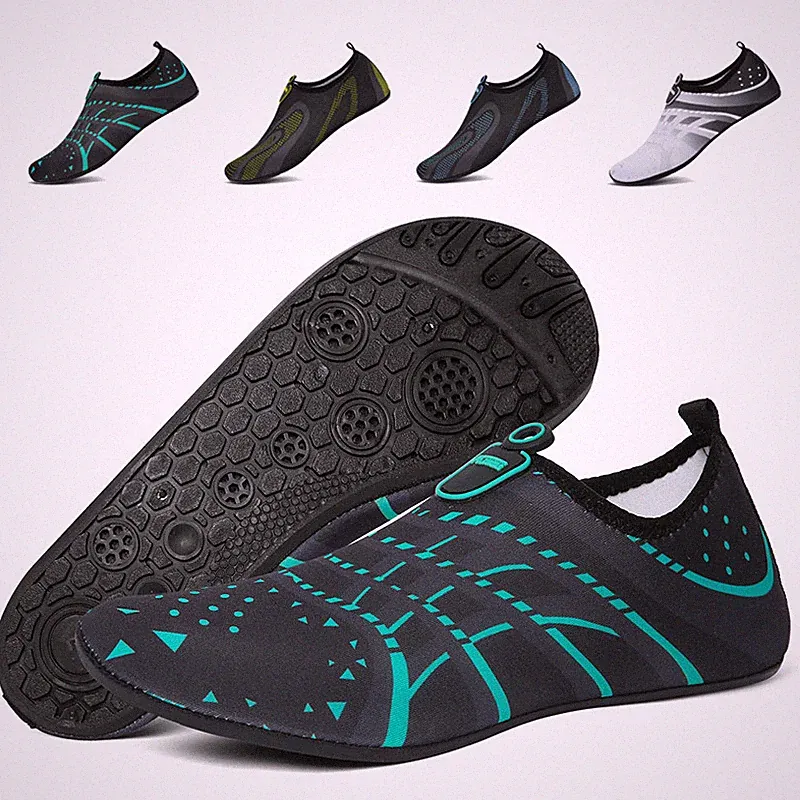 Herren Damen Badeschuhe Sport Tauchen Wasserschuhe Surfschuhe Aquaschuhe Strand