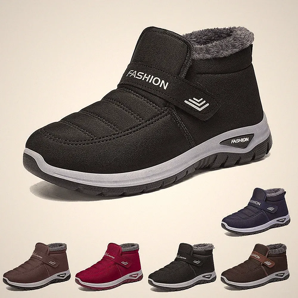 Herren Damen Barfußschuhe Winter Stiefel Winterschuhe Sneaker Traillaufschuhe