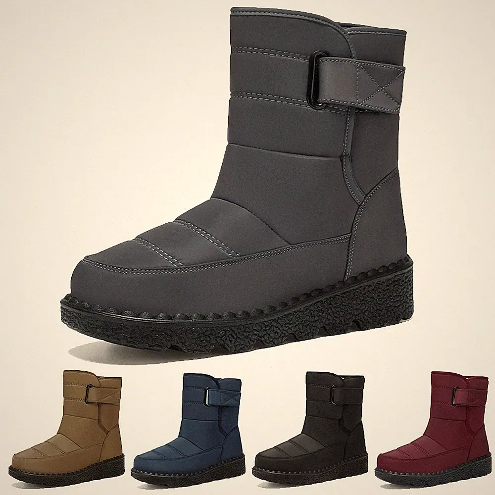 Herren Damen Barfußschuhe Winter Traillaufschuhe Stiefel Winterschuhe Sneaker