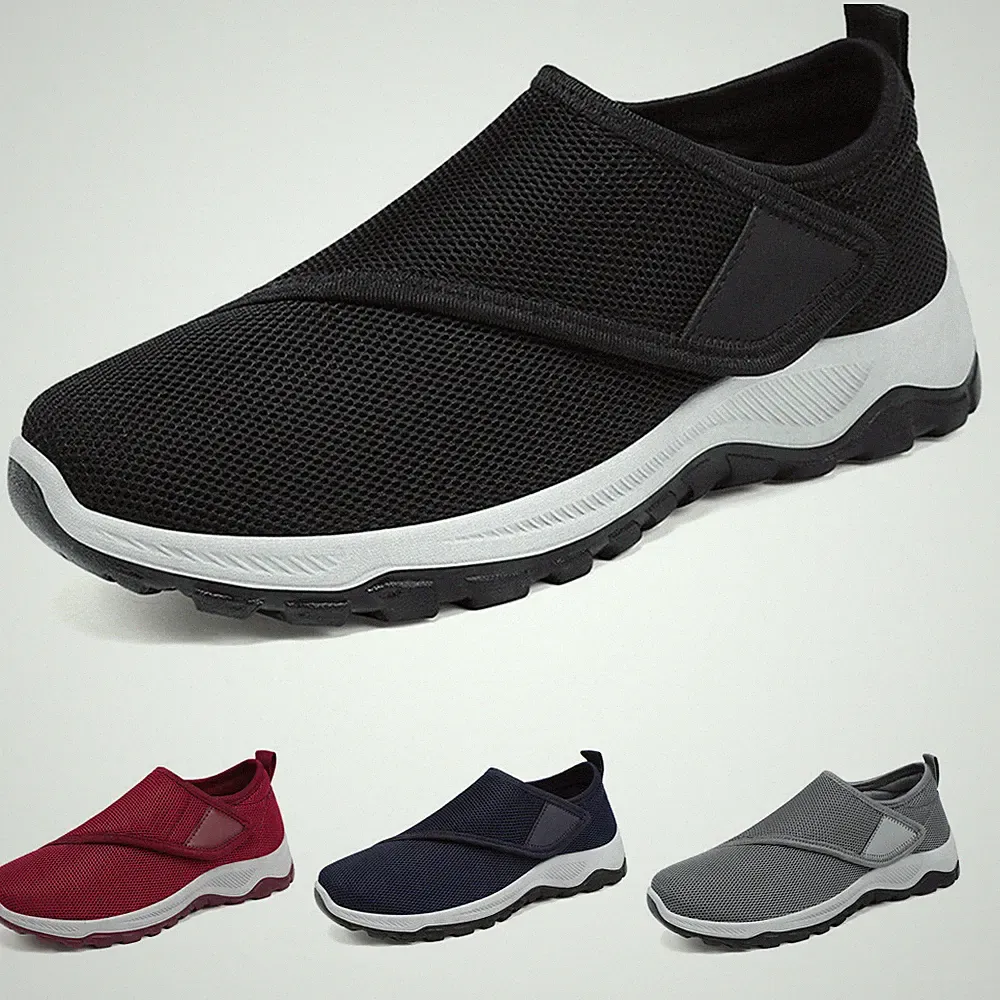 Herren Damen Klettverschluss Sportschuhe Turnschuhe Sneaker Laufschuhe Freizeit