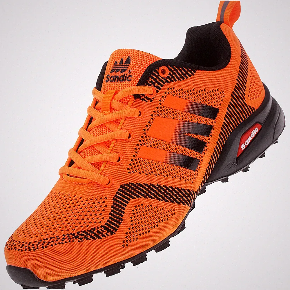 Herren Damen Sneaker Sportschuhe Laufschuhe Turnschuhe Runners Orange 36-46 Neu