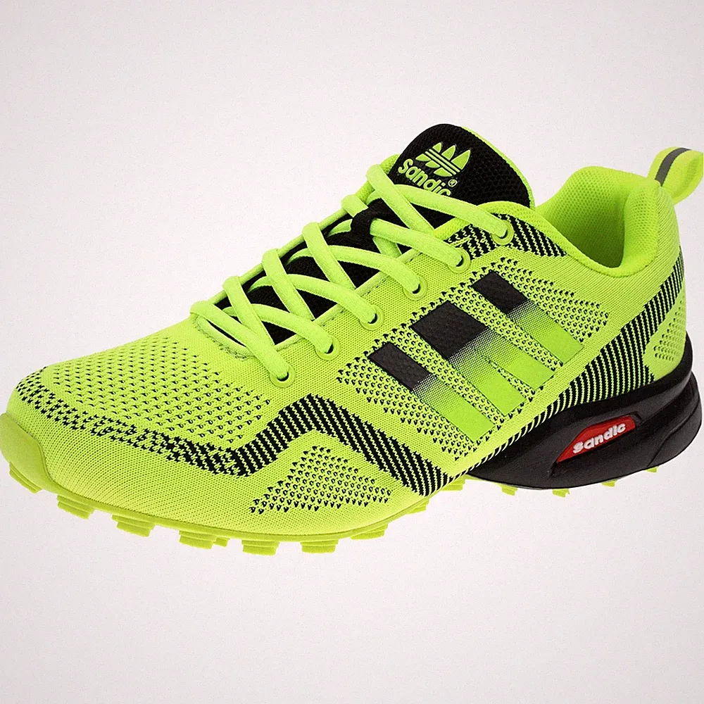 Herren Damen Sneaker Sportschuhe Laufschuhe Turnschuhe Running Neon Grün 20143