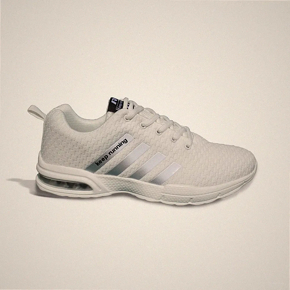 Weiß Hallenschuh