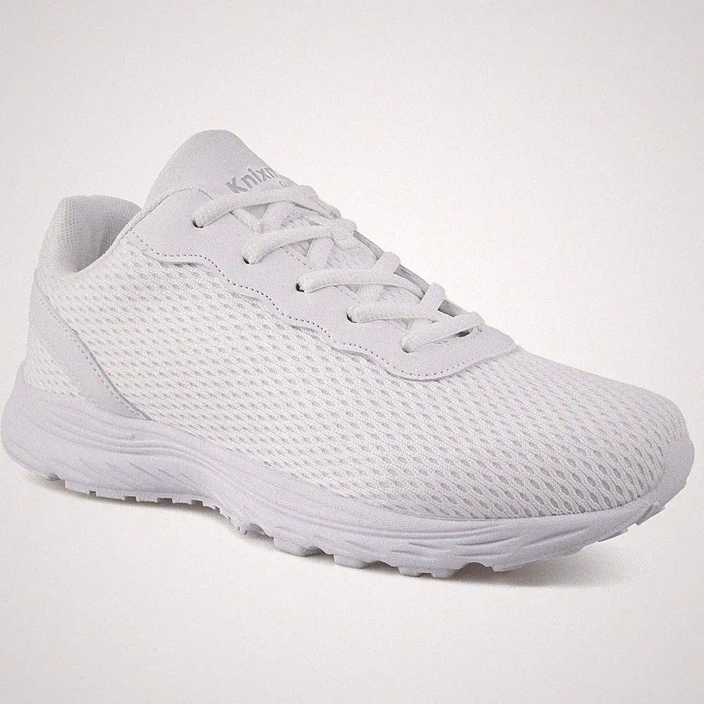 Herren Damen Turnschuhe Schuhe weiß Sportschuhe Sneaker Sport Laufschuhe Widefit