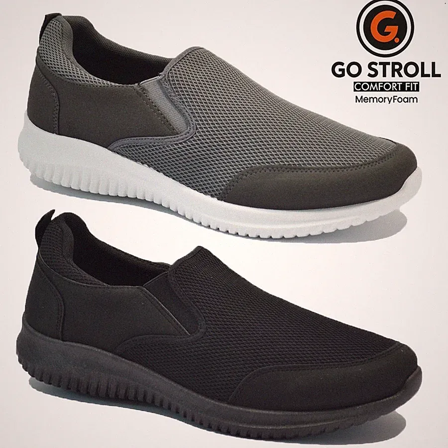 HERREN FREIZEIT SLIPPER SNEAKER MEMORY FOAM WALKING RUNNING JOGGING GYM SCHUHE GRÖßE