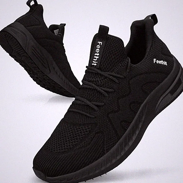 Herren Laufschuhe Atmungsaktiv Leichtgewichts Freizeit Sportschuhe