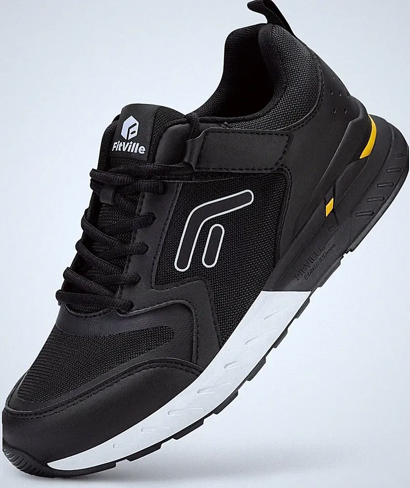 Herren Laufschuhe Extra Weit Sneaker Klettverschluss Atmungsaktiv Gr.40-50