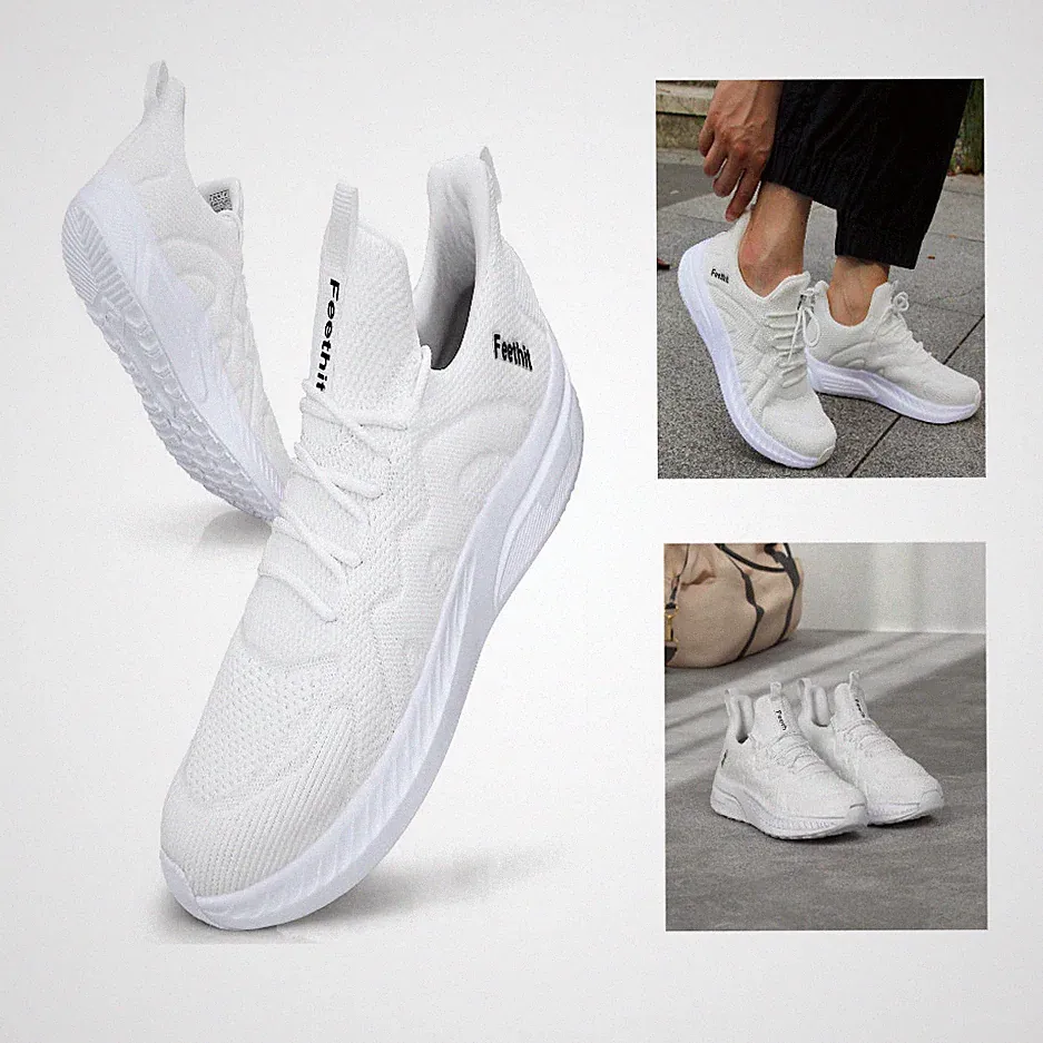 Herren Laufschuhe Freizeit Sportschuhe Atmungsaktiv Leichtgewichts