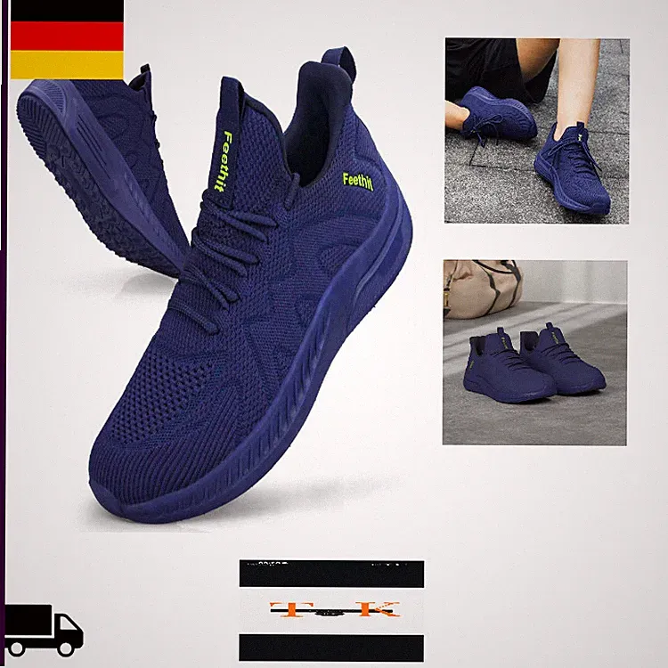 Herren Laufschuhe Freizeit Sportschuhe Turnschuhe Atmungsaktiv