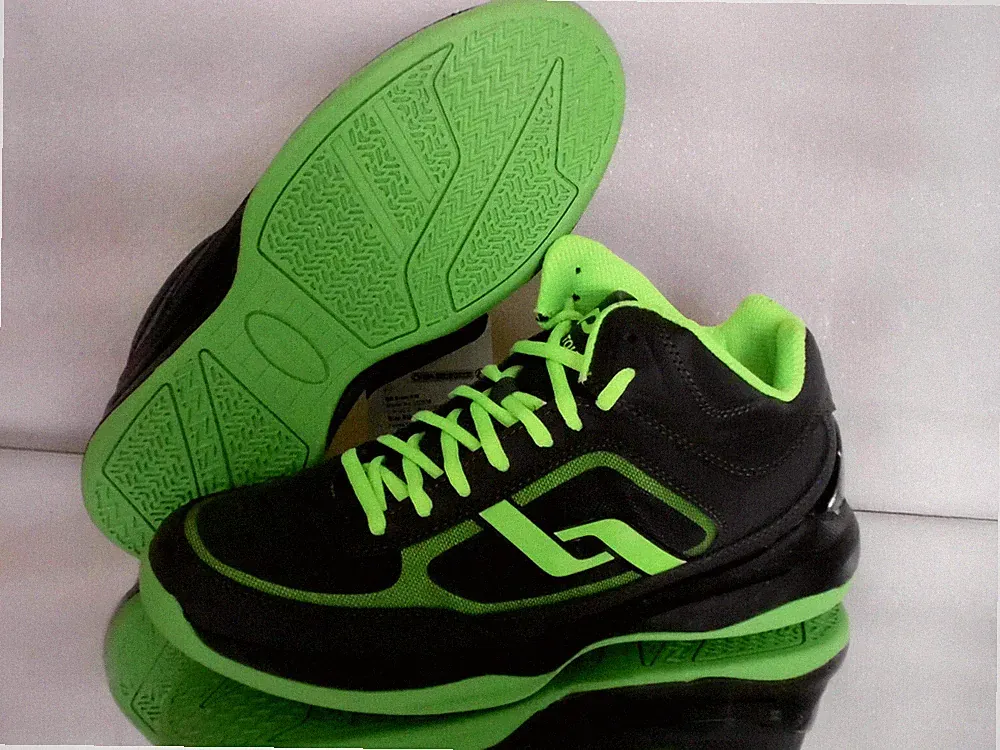 Herren Laufschuhe hoch PROTOUCH BB Slam II M Grey Dark Neon Grün EUR41 US8 Neu