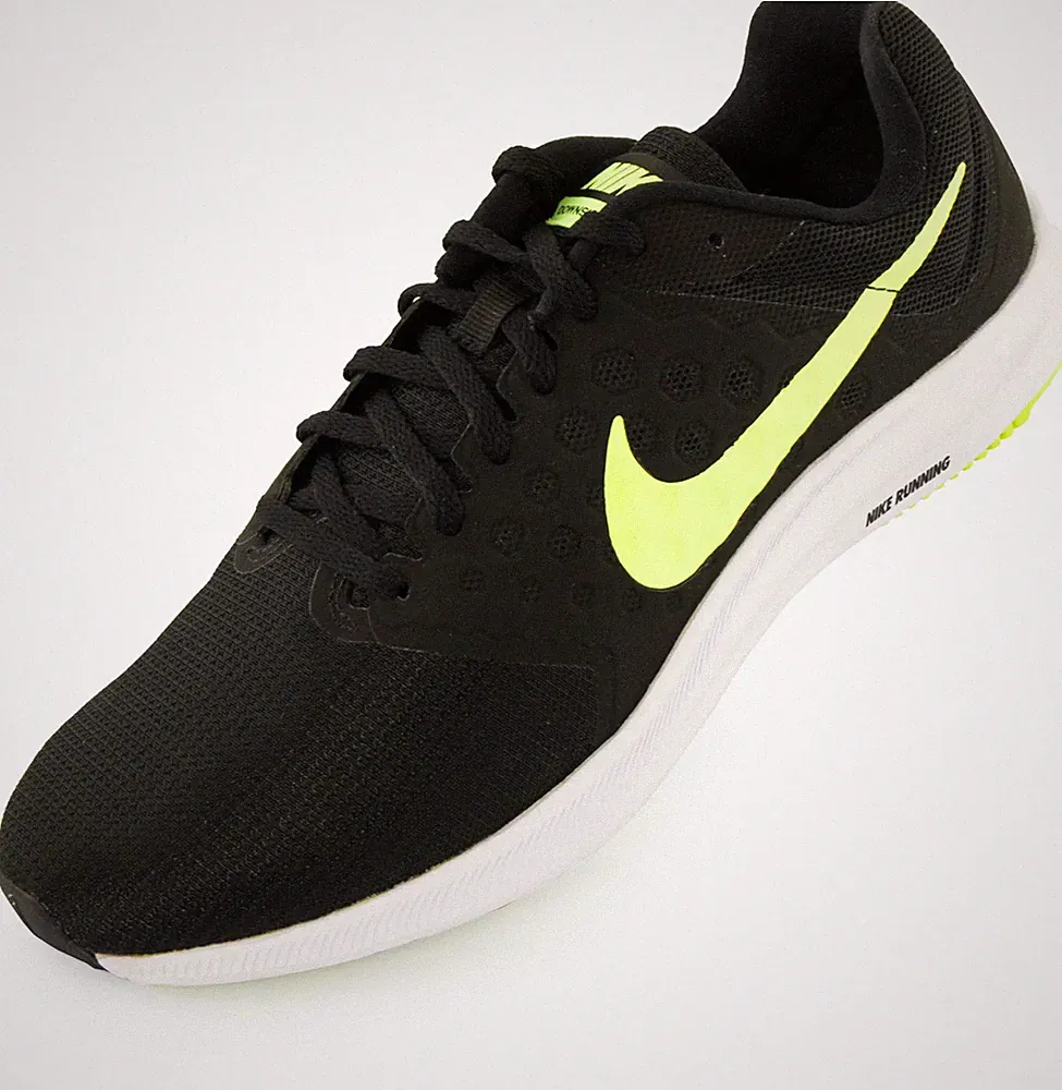 Herren Laufschuhe Nike Downshifter 7 Schwarz - Große 41