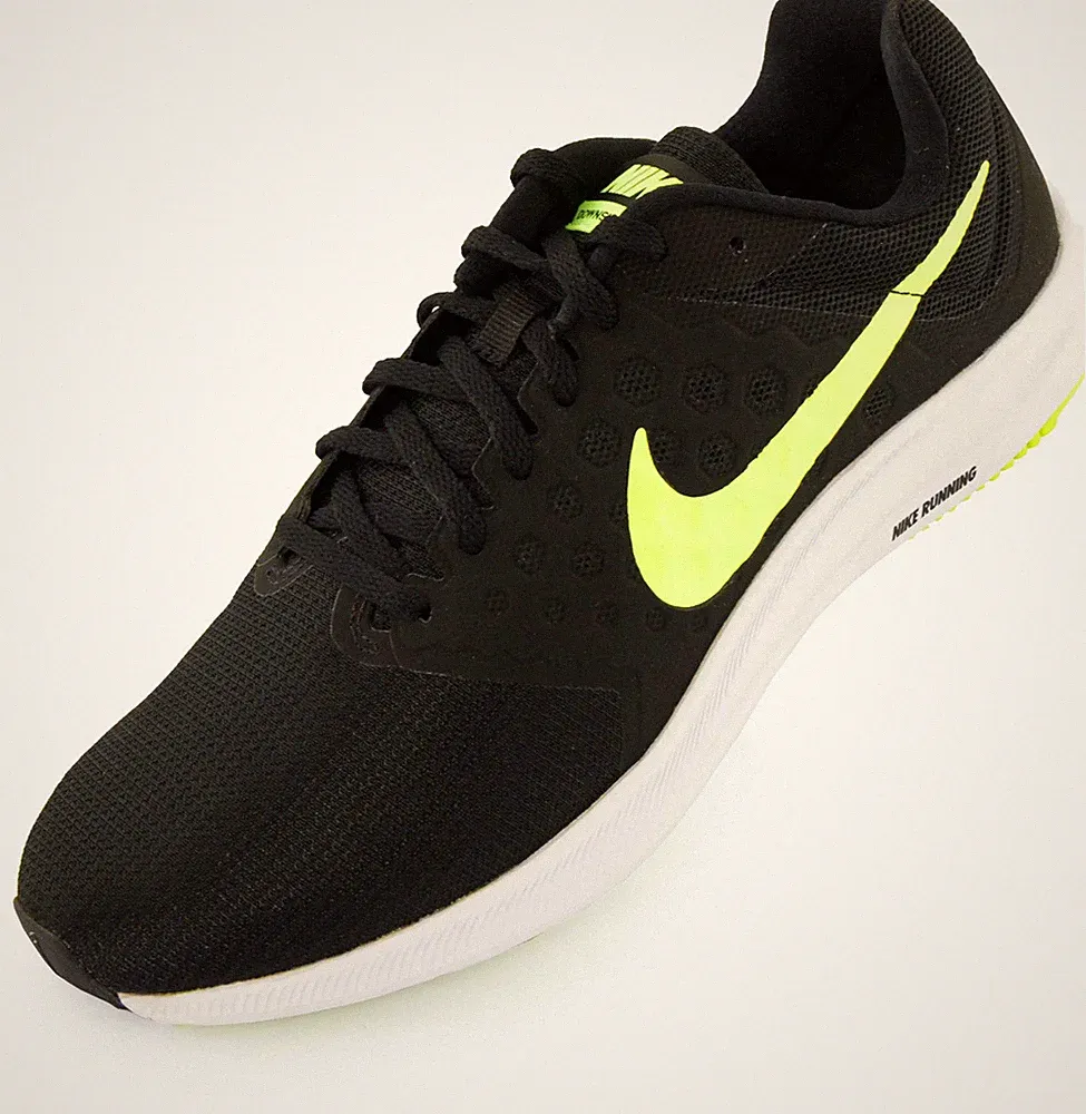 Herren Laufschuhe Nike Downshifter 7 Schwarz - Große 44