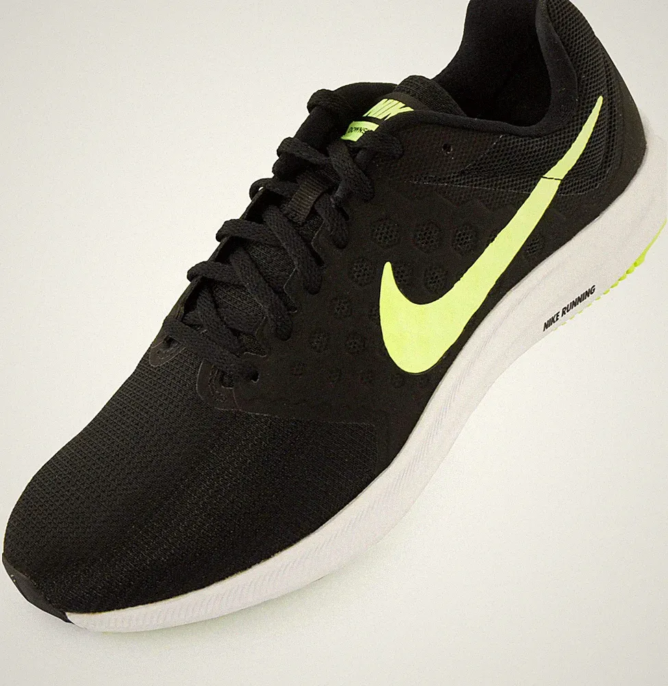 Herren Laufschuhe Nike Downshifter 7 Schwarz - Große 46