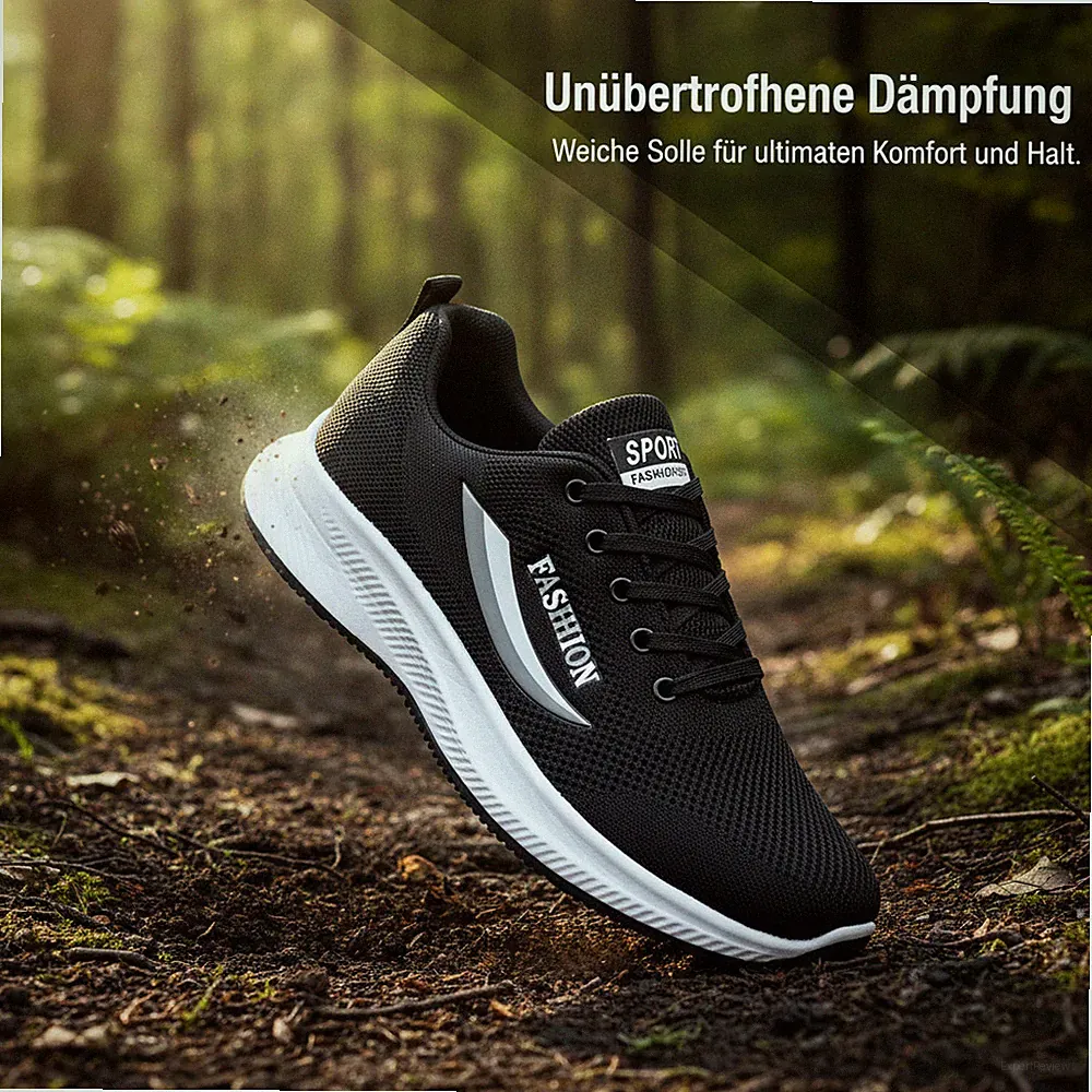 Herren Laufschuhe Schnürung, für Alltag - für Spaziergang