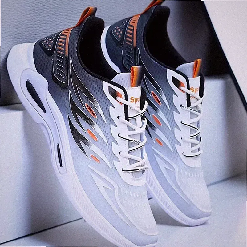 Herren Laufschuhe Turnschuhe Sneaker Atmungsaktiv Freizeitschuhe Sportschuhe DE