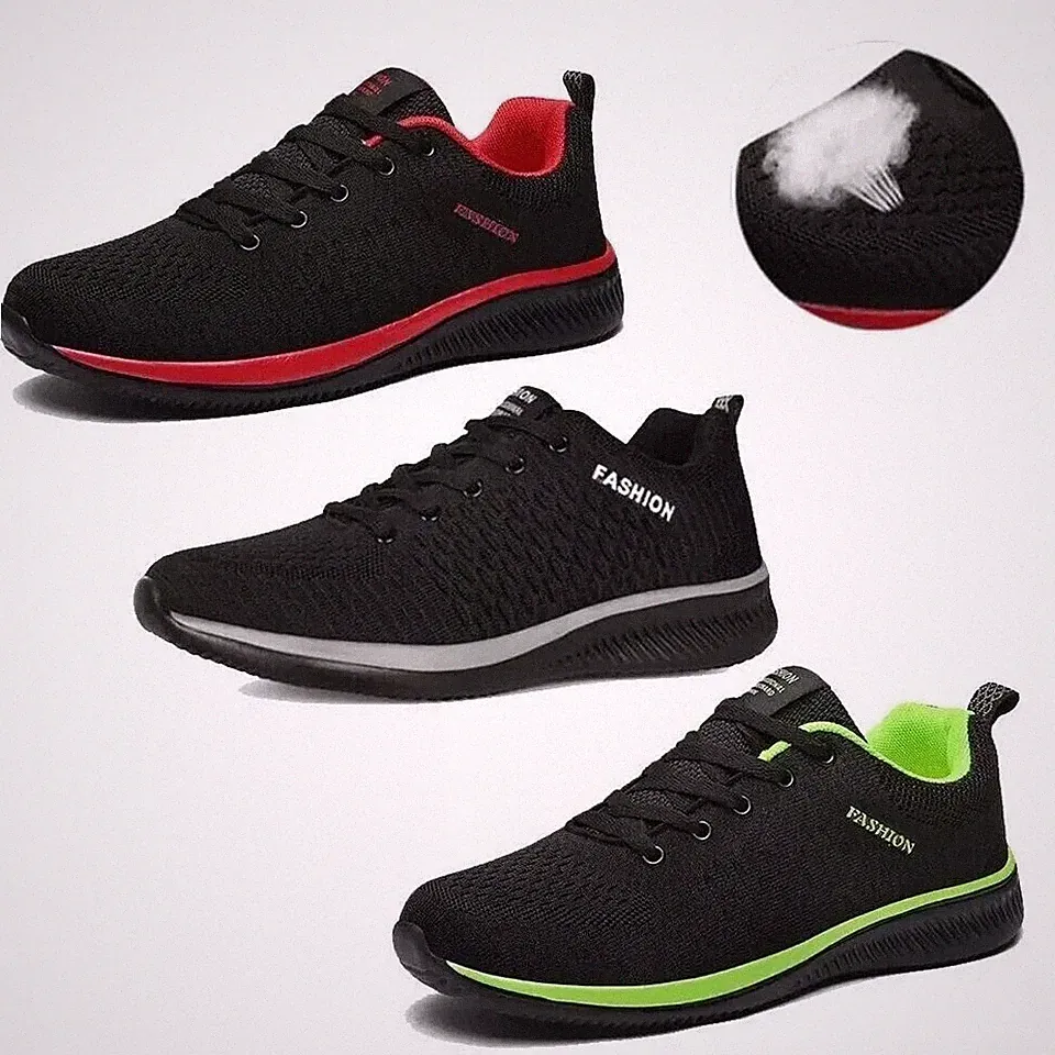 Herren Laufschuhe Turnschuhe Sneaker Freizeitschuhe Sportschuhe Atmungsaktiv DE