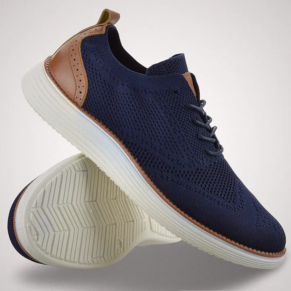Herren Leger Canvas Schnürschuhe Memory Foam Wandern Sport Brogue Turnschuhe Schuhe Größe
