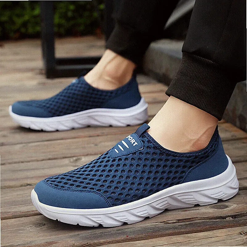 Herren Leichte Atmungsaktive Laufschuhe Running Sportschuhe Turnschuhe Sneaker