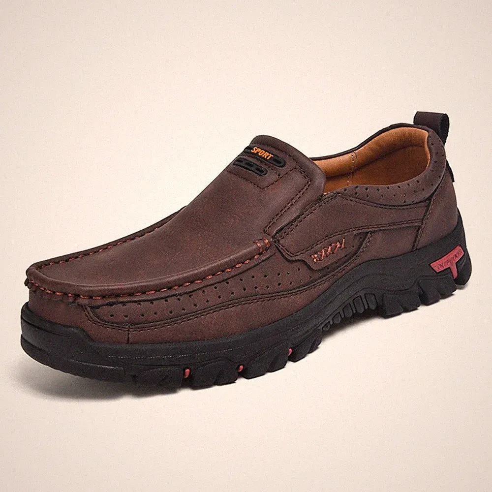 Herren Loafer Schuhe Gelegenheitsschuhe Weiche bequeme Flache Mokkasin