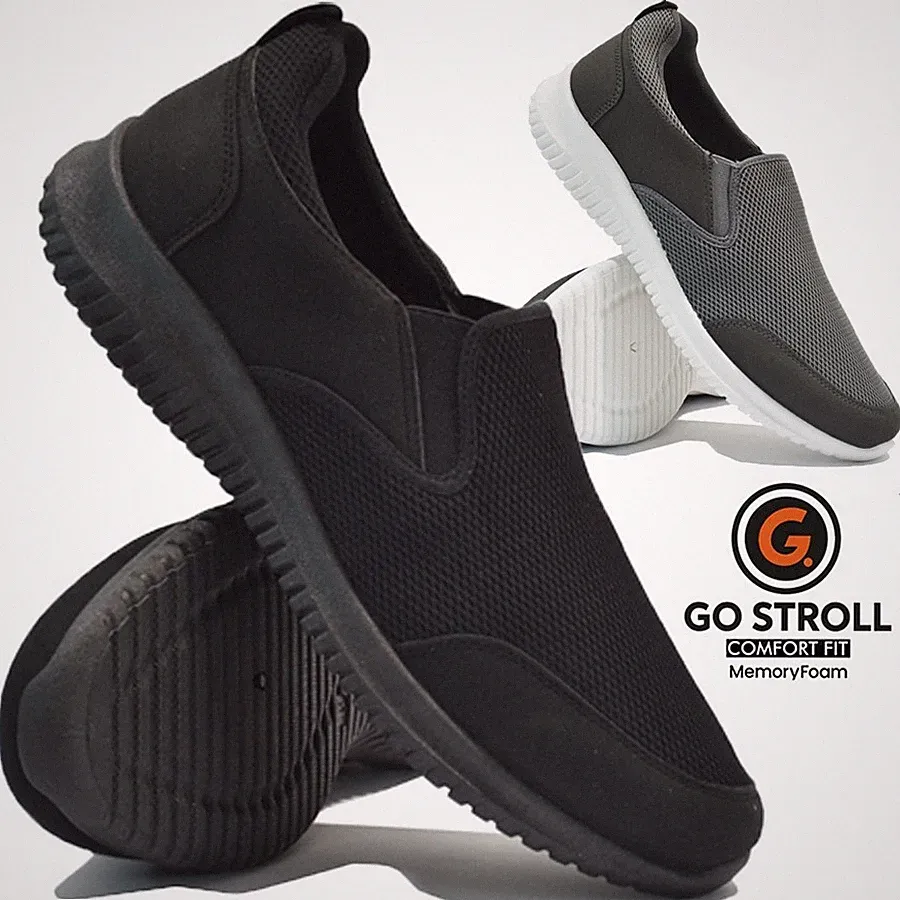 HERREN MEMORY FOAM FREIZEIT SLIPPER FAHREN BOOT WALKING LAUFSCHUHE SNEAKER GRÖßE
