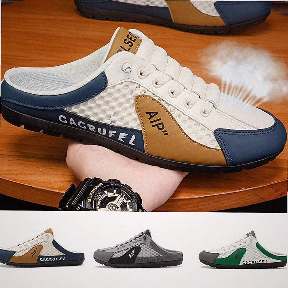 Herren Pantoletten Sneaker Sabot Sandalette Schuhe Slipper Freizeitschuhe Schuhe