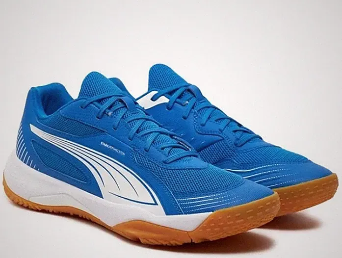 Herren Puma Solarflash III Turnschuhe Pumps Neu Blau Größe 13