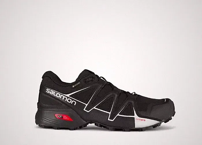 HERREN SALOMON SPEEDCROSS VARIO 2 GTX TRAILLAUFSCHUHE - UK-GRÖSSE 11 - GORE TEX