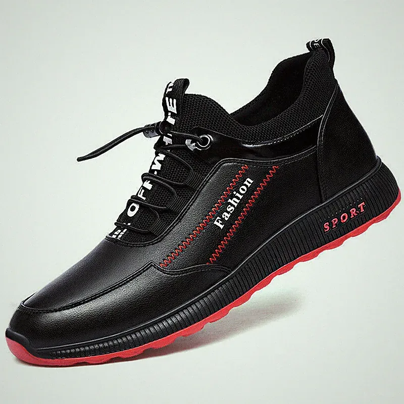 Herren Schnürer Laufschuhe Sport Atmungsaktiv Leicht Sneaker Schuhe
