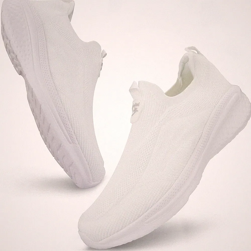 Herren Schuhe Lauhuhe Sneaker Leicht Atmungsaktiv Rutschfest Einfach Anziehen
