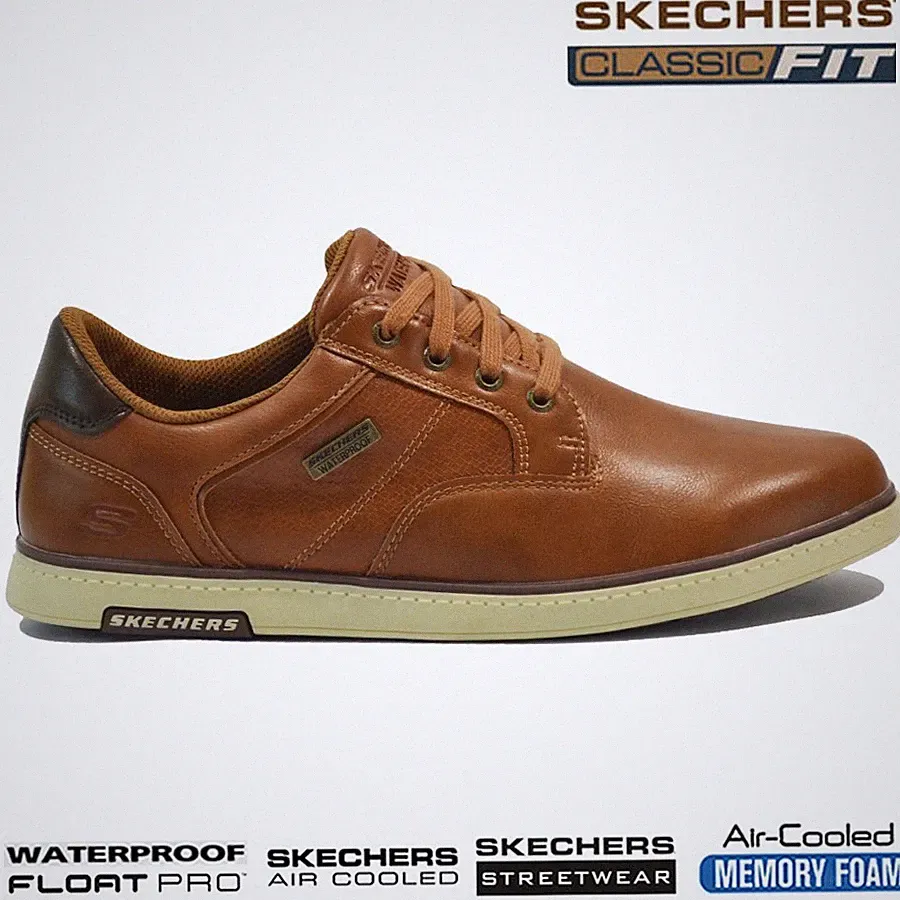 HERREN SKECHERS MEMORY FOAM WASSERDICHT FREIZEIT SMART SPORT WANDERSCHUHE SNEAKER