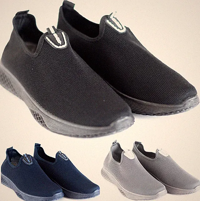 HERREN SLIPPER LEICHT SPORT WALK LAUFEN PUMPS SPORTSCHUHE FREIZEIT GRÖßE UK