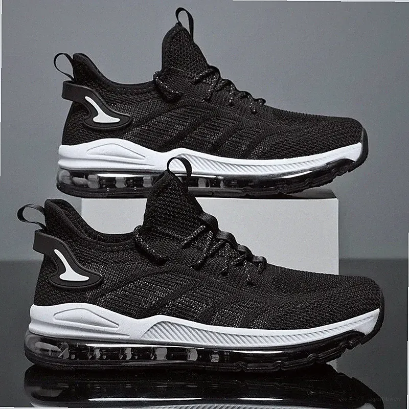 Herren Sneaker, atmungsaktiver Freizeit-Laufschuh, hochwertig.