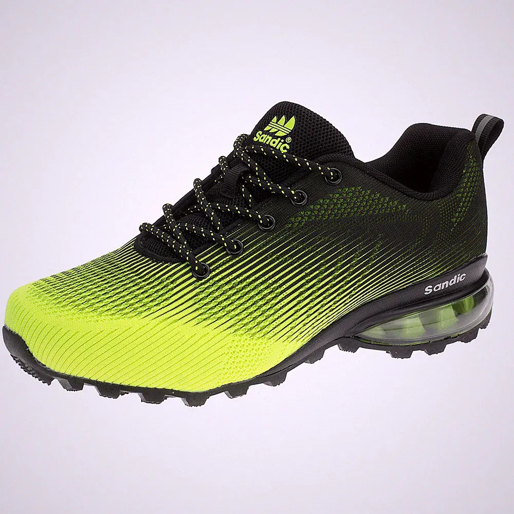 Herren Sneaker Sportschuhe Laufschuhe Herrenschuhe Freizeitschuh Neon Grün 43 46