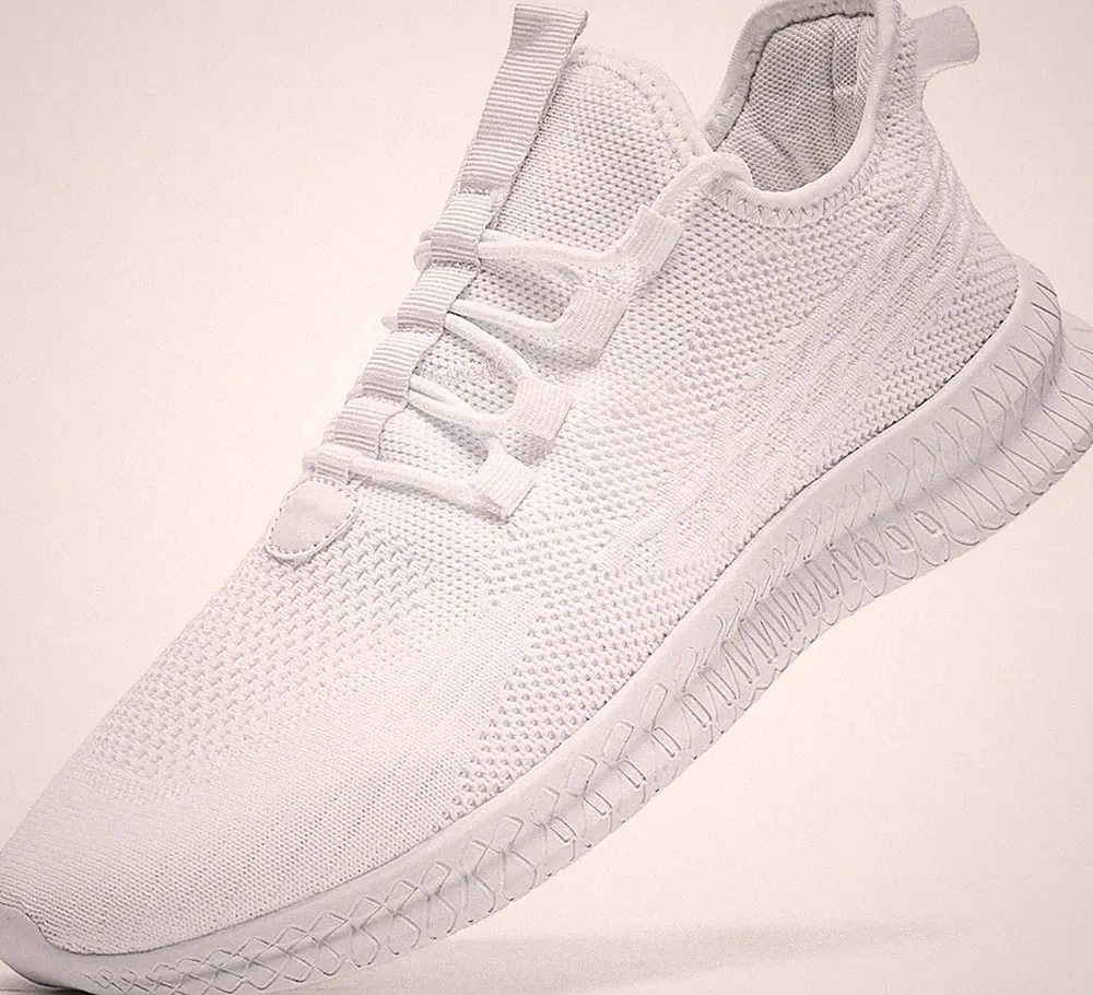 Herren Sneaker Sportschuhe Laufschuhe Turnschuhe Fitness Schuhe Weiß 39-46