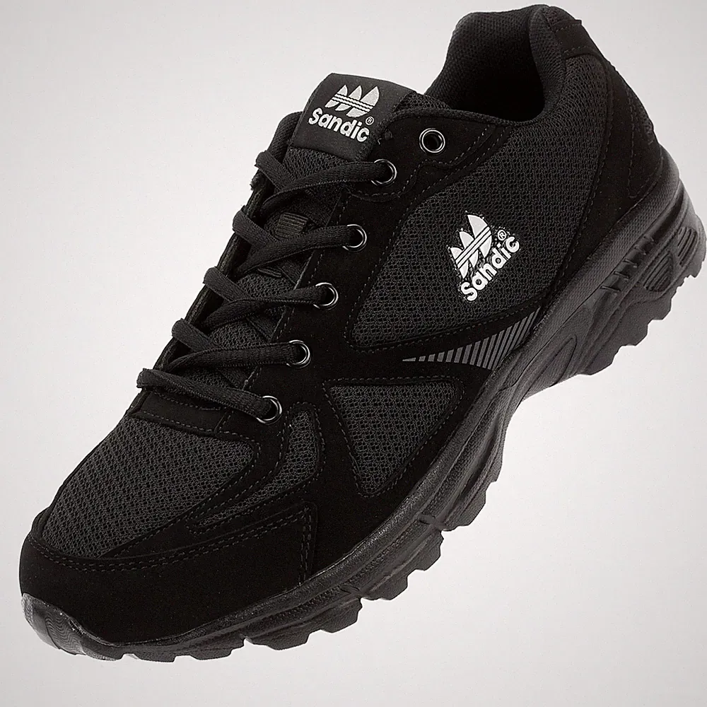 Herren Sneaker Übergröße Schnürschuhe Sportschuhe Laufschuhe Schwarz 47-49,5