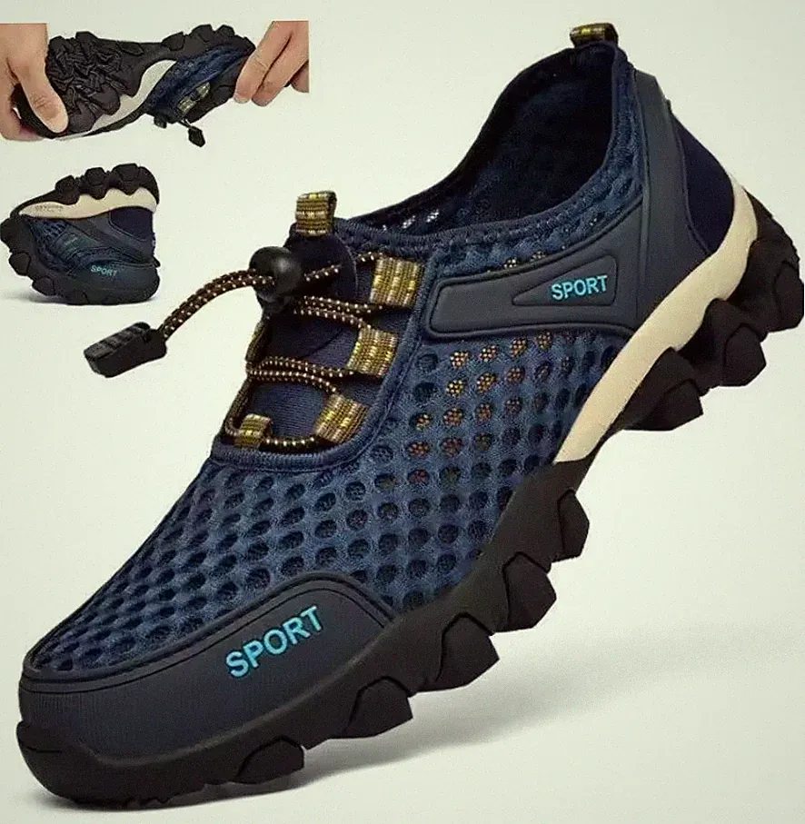 Herren Sportschuhe Atmungsaktiv Outdoor Trekking Antirutsch Leicht Running