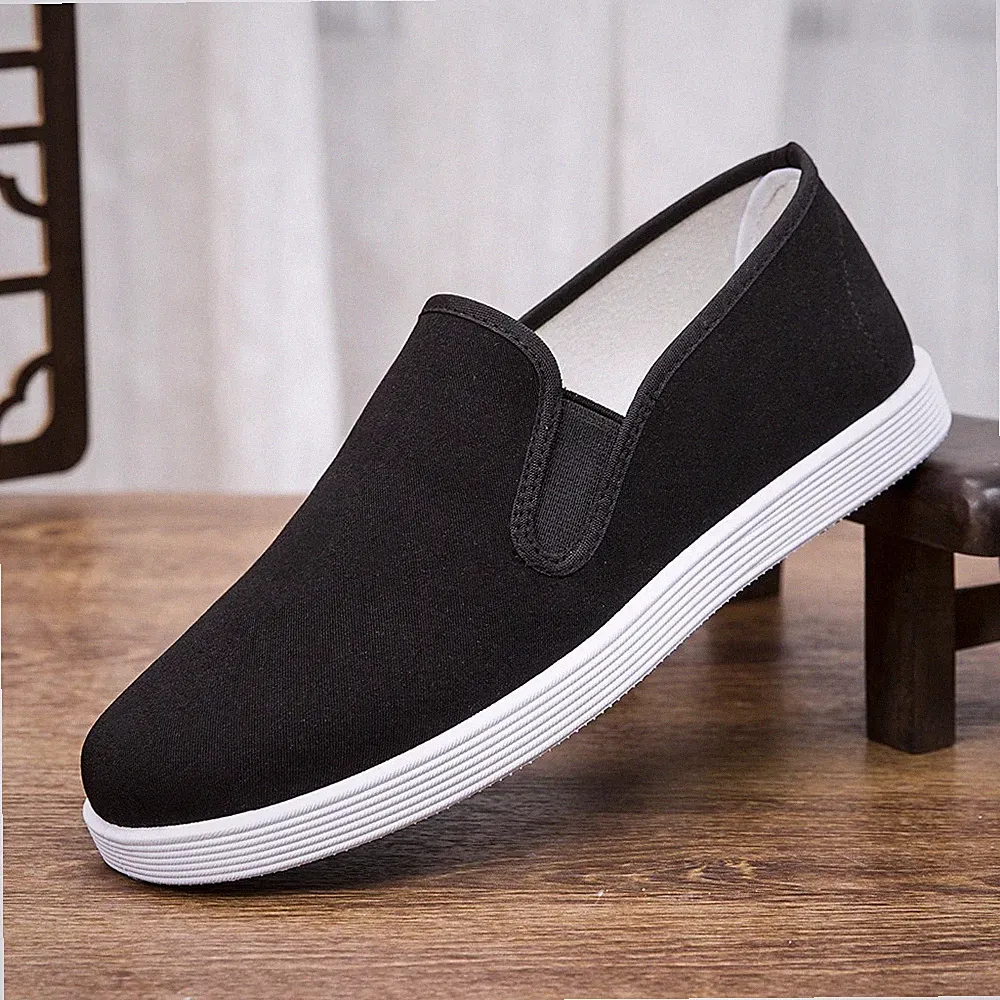 Herren Sportschuhe Laufschuhe Freizeit Slip On Sneaker Schuhe Stoff Turnschuhe