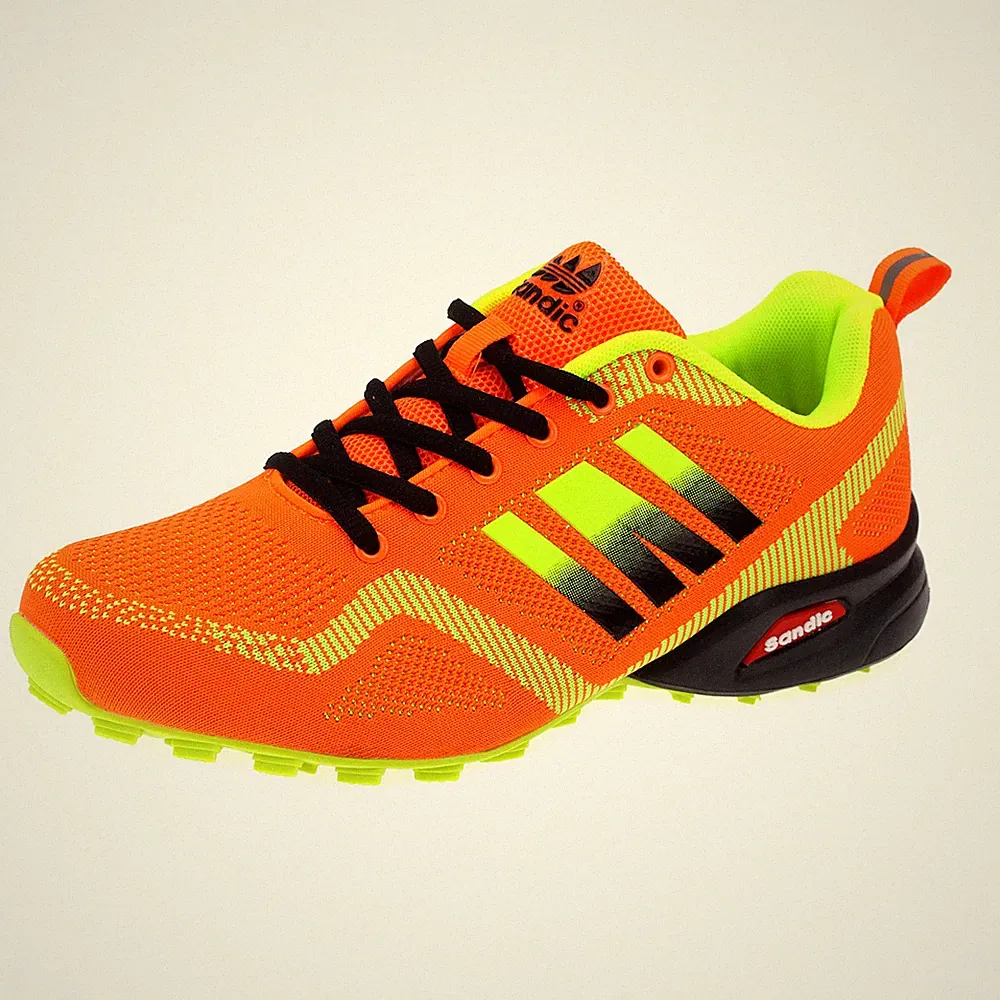 Herren Sportschuhe Sneaker Laufschuhe Turnschuhe Schnürsneaker Orange 41-46