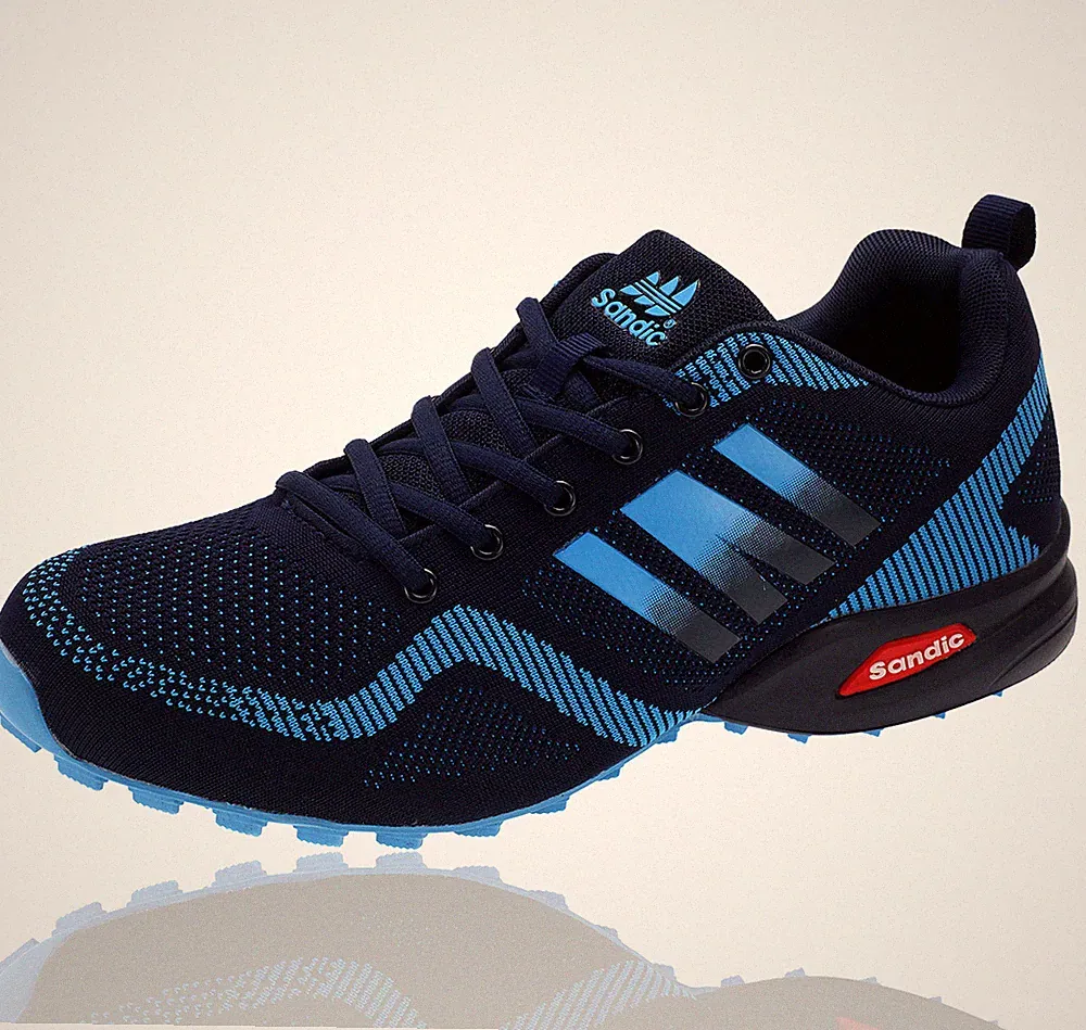 Herren Sportschuhe Sneaker Laufschuhe Turnschuhe Sneaker Runner Schnürer Blau