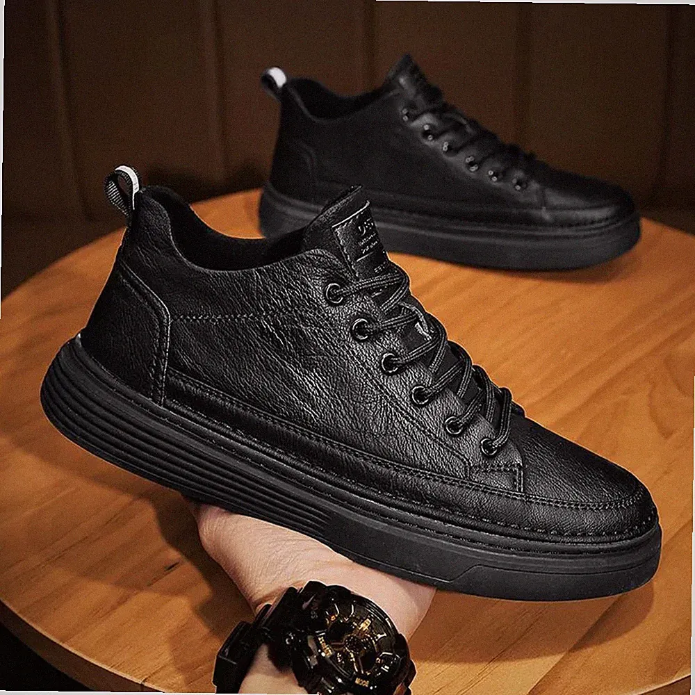 Kunstleder Walking-Schuh