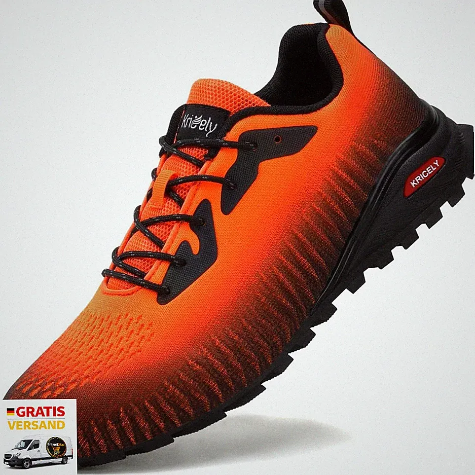 Herren Traillaufschuhe atmungsaktiv Mesh Laufsohlen rutschfest